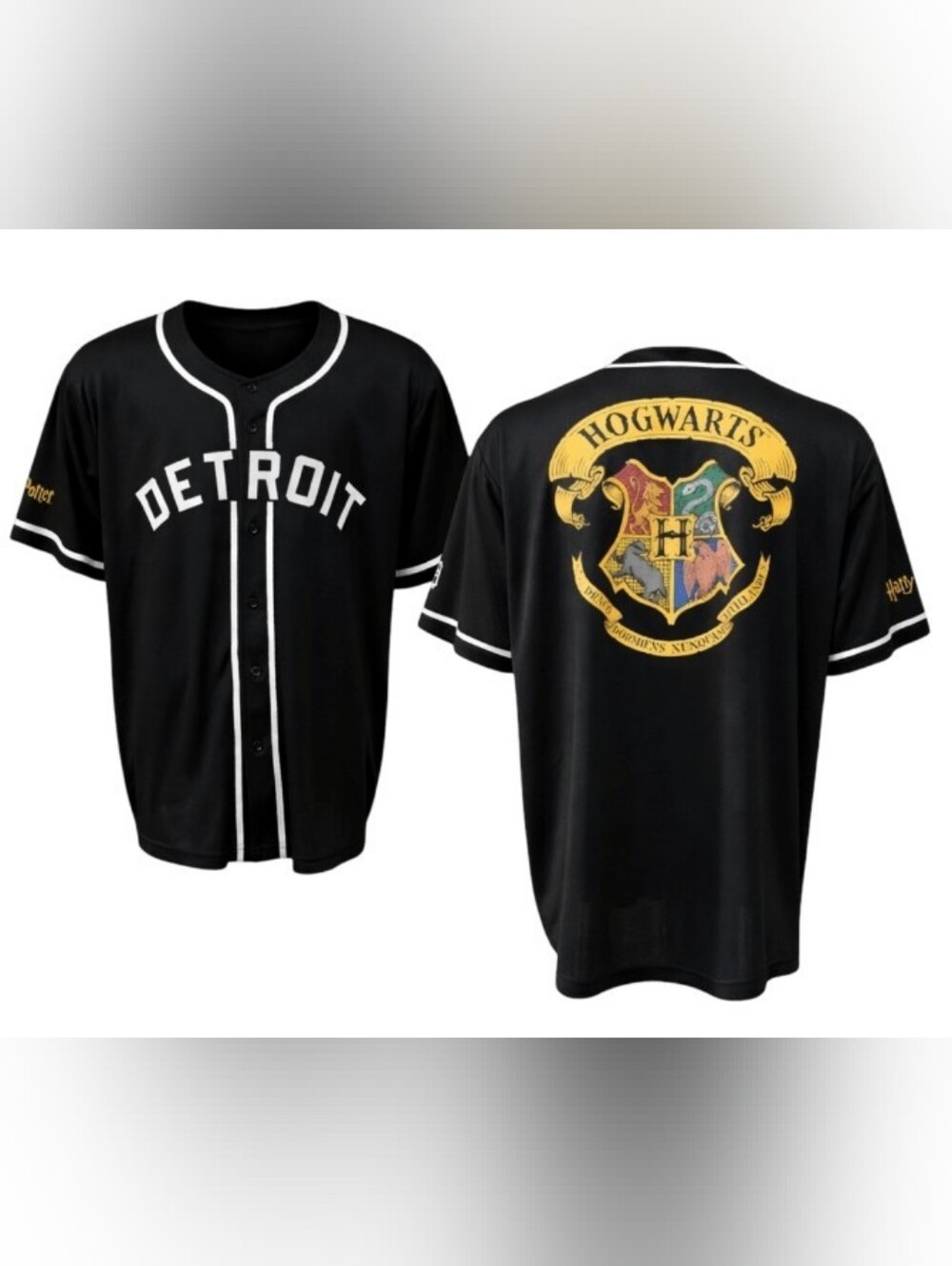 *LIMITED EDITION* Detroit × Hogwarts Baseball Jersey